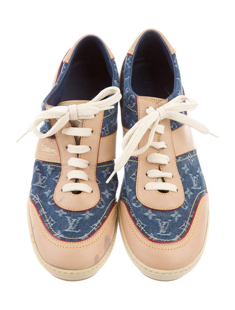 louis vuitton runway sneakers replica|louis vuitton denim sneakers women's.